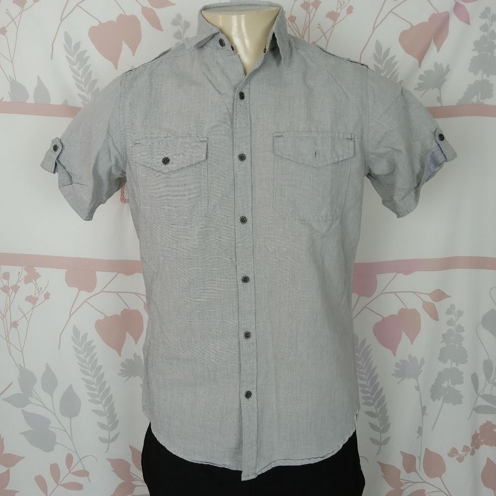Free Planet button down‎ shirt Size Small